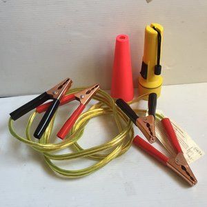 Jumper Cable Battery Car 8ft Emergency Power Starter Booster + Bonuses +